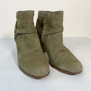 COLE HAAN | BLOCK HEEL ANKLE  BOOT HEEL